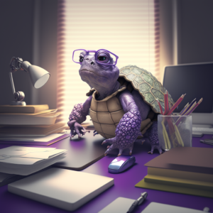 Purple Turtle: Your New Best Friend.