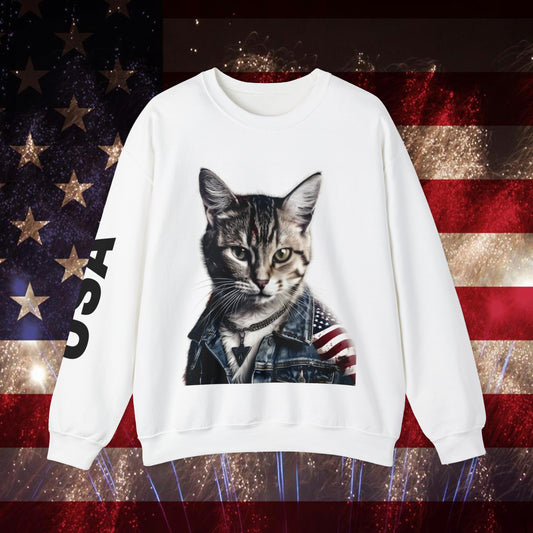 America Kitty Sweatshirt